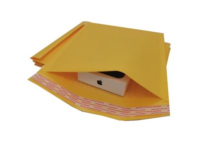 Китай Снабженное подкладкой 8.5x12 медленно двигает желтый щиток конверта 40mm обруча пузыря широко продается