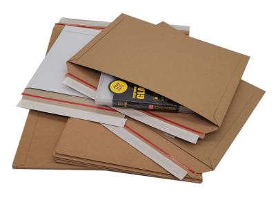 China 30mm thick 300gsm Cardboard Shipping Envelopes E Flute Corrugated Paper for sale