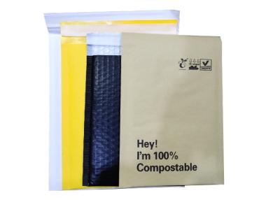 China Eco Friendly ISO9001 Kraft Paper Bubble Mailers Biodegradable for sale