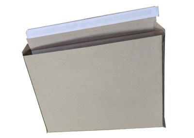 China Easy Tear A4 Size 350g Kraft Rigid Mailers 100% Recycled for sale