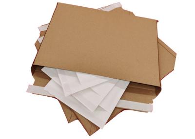 China Biodegradable 6x6 Inch Rigid Mailer Envelopes With Easy Tear Lips for sale
