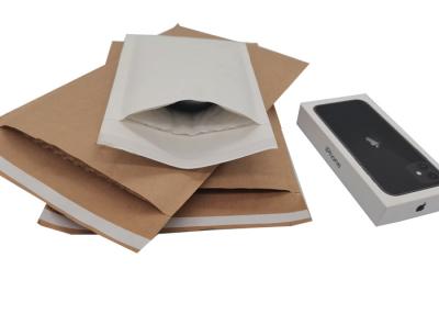 China Envelopes acolchoados livres plásticos do bordo 50mm do papel a favor do meio ambiente à venda