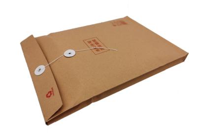 China Brown Kraft 12x16 Inch Recycled Paper Bags With Handles Eco Friendly for sale
