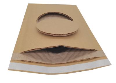 China Kraft Paper No Plastic Eco Friendly Padded Mailers With Self Seal for sale