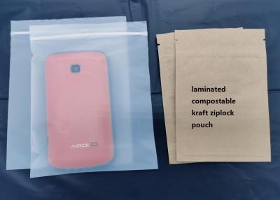 China Gravure Printing 2 Mil Thick Biodegradable ziplockk Bags for sale