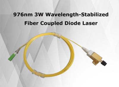 China 976nm 3W Wavelength-Stabilized Fiber Coupled Diode Laser for sale