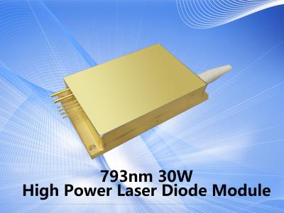 China 30W High Power diode lasers , 793m laser module 105µm for sale