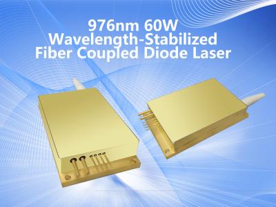 China 976nm 60W Wavelength-Stabilized High Brightness Fiber Coupled Diode Laser for sale