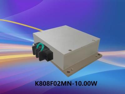 China Fiber Bundled 808nm 10W Diode Laser Module , High Power 0.22N.A. for sale