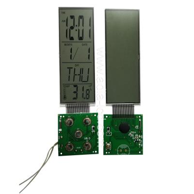 China Heatproof 1/3 Bias Driving Method HTN LCD Display for sale