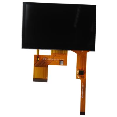 China ST7282 exposição de 4,3 IPS TFT LCD da polegada, tela de exposição 480xRGBx272 industrial à venda