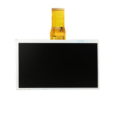 China 400cd/M2 7 Inch 800x480 TFT LCD Displays With 24 Bit RGB Interface for sale