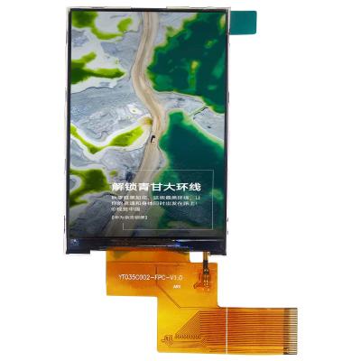 China 3.5 Inch IPS HVGA 16 Bit MCU Sunlight Readable TFT 350cd/M2 For Mobile Phone for sale