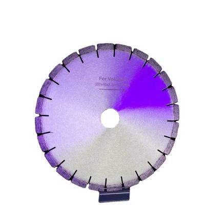 China 350mm Diamond Saw Blade for Cutting Volcanic Rock Stone Disc Cutter 350*40*3.3*15*50mm for sale