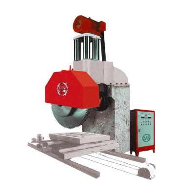 China Single Arm Multi-blade Stone Cutting Machine for Red Granite Block Profiling for sale