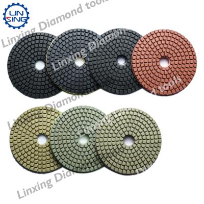 China Top- D100MM Diamond Polishing Pads for Stone From 100mm to 300mm for sale