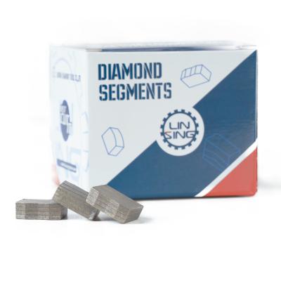 中国 天然ミニ石の切削と磨きツールのためのカスタマイズされたダイヤモンドセグメント 販売のため
