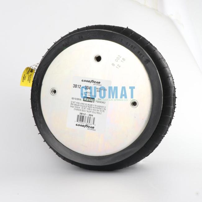自動車部品3b12-304 Goodyearの空気ばねの十字W01-358-8013の空気ばねの三重の複雑なエアー バッグFT330-29 CI 1/4 NPT 3b12-306