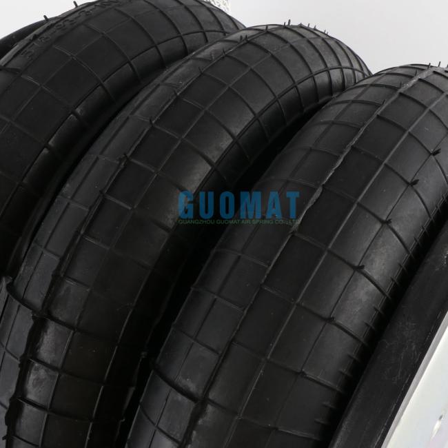 自動車部品3b12-304 Goodyearの空気ばねの十字W01-358-8013の空気ばねの三重の複雑なエアー バッグFT330-29 CI 1/4 NPT 3b12-306