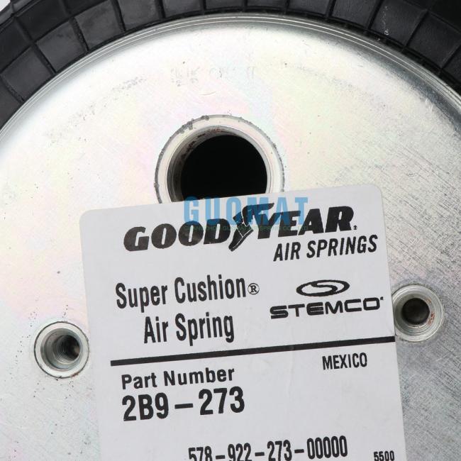 Goodyear Air Springs 2b9-273 Metric Bolts Flexible No. 578-92-3- 202 for Weweler Us6910f