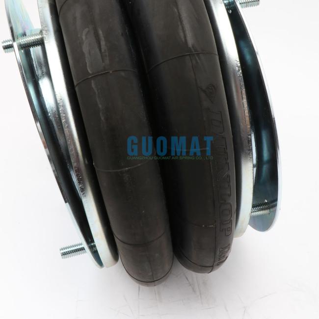 ressort pneumatique industriel en acier de couvercle de ressort pneumatique de 12X2 Dunlop Guomat 2b12X2 Firestone W01-R58-4060