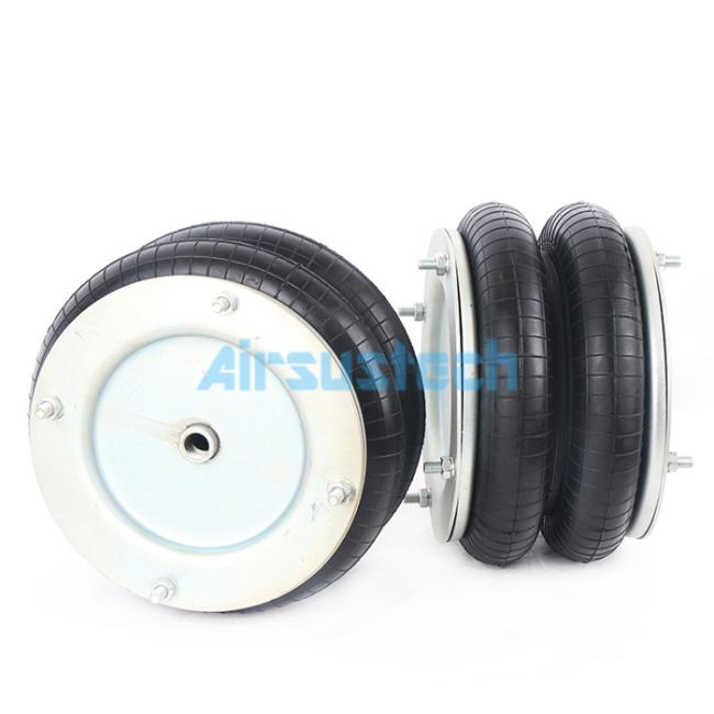 Close-up of AIRSUSTECH Flange Air Spring