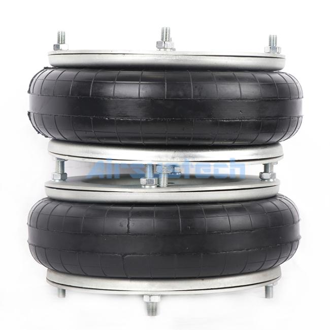 Close-up of Flange Connection Air Spring