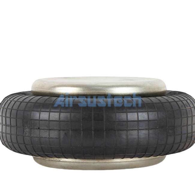 Close-up view of AIRSUSTECH air bellow components