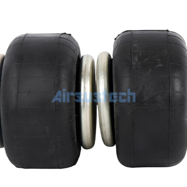 1B8×6 Convoluted Air Spring Suspension - Side View