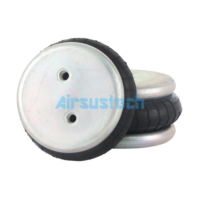 Close-up view of Firestone Air Spring Assembly components