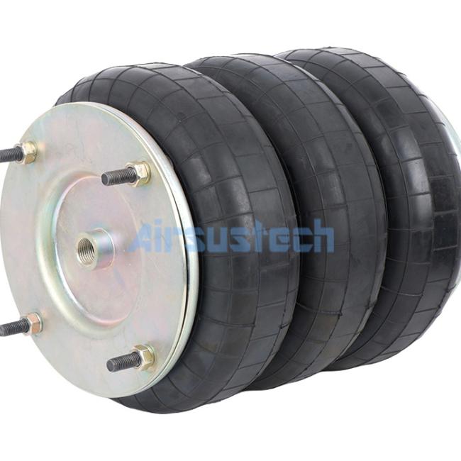 Close-up of AIRSUSTECH 3B10×3T air spring components