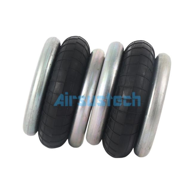 Close-up view of Firestone Industrial Air Spring components