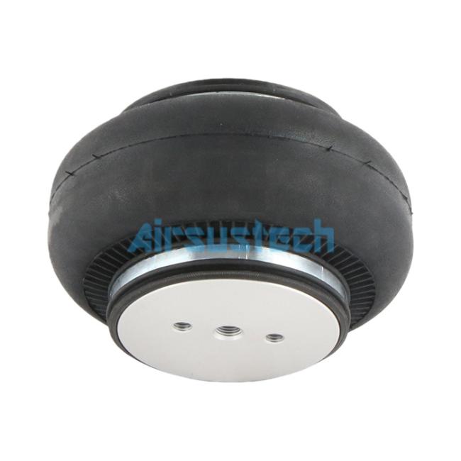 Side view of Goodyear 1K176120 air spring showing full assembly
