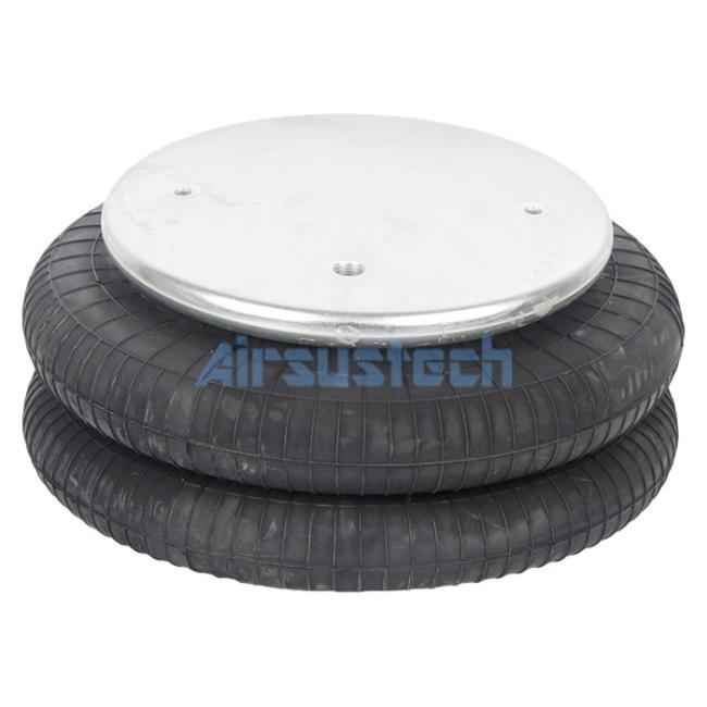 Industrial bellows air spring technical diagram