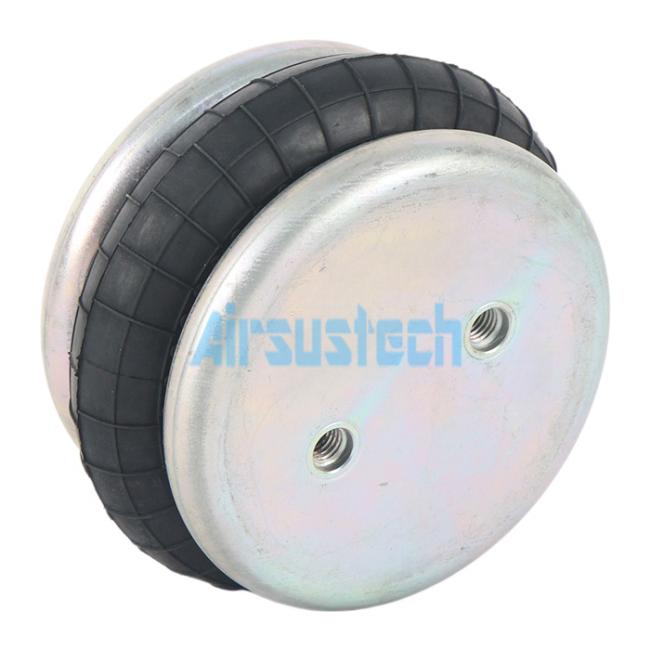 AIRSUSTECH 1B130070 Single Convoluted Air Spring - Front View