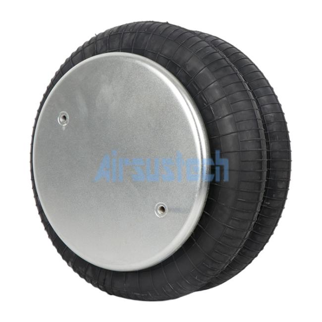 AIRSUSTECH 2B6330 Double Convoluted Air Spring - Front View