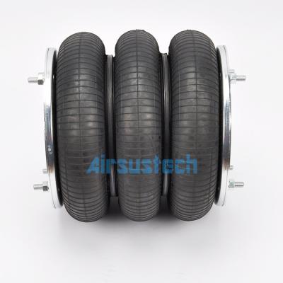 China SP1542 Triple Convolutions Air Spring 12''×3 Firestone W01R584062 Dunlop Spring Ride for sale