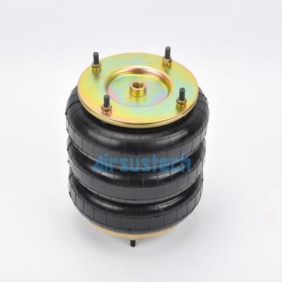 China Rubber Triple Convoluted Air Spring Damper 10''×3 Contitech FT 210-32 DS Norgren M/31103 for sale