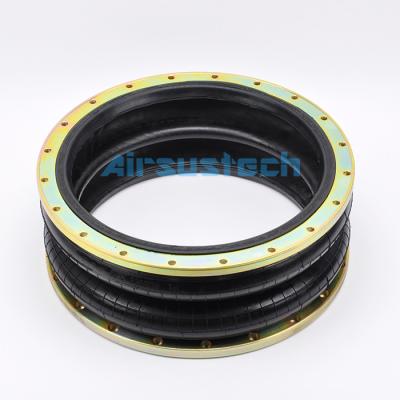 China Double Convoluted Industrial Air Spring Firestone W01-M58-7532 Bead Rings Metric for sale
