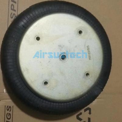 China 2B6330P03 1/4NPTF Centered Industrial Air Springs AIRSUSTECH Air Bag For Trailer Semi - Trailer for sale