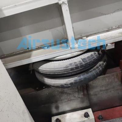 China Bolso industrial de las amortiguaciones de aire con resorte del doble JBF75/106-2 de la altura nominal enrollada del diámetro 75m m 106m m para la máquina de pulir de mármol en venta