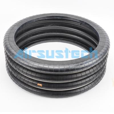 China 218mm Yokohama Air Cushion S-600-4R Four Layers Rubber Air Spring With Waist Ring for sale