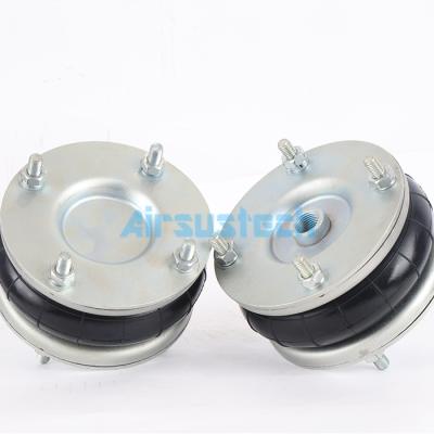 Cina W01R584052 Firestone Flange Air Suspension Spring con 4×M10 Nuts Air Bag a vite in vendita