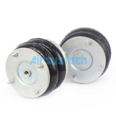 China 2PCS Dunlop Pneuride 8''×2 Air Spring Assembly M10 Screw for Pneumatic Applications for sale