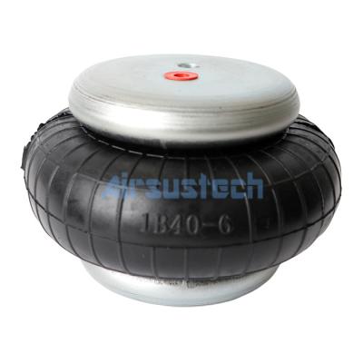 Cina FS 40-6 1/8NPT 63029 Molla pneumatica Continental a soffietto singolo in gomma con piastra di copertura in acciaio in vendita