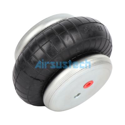Cina FS 40-6 1/8NPT 63029 Molla pneumatica Continental a soffietto singolo in gomma con piastra di copertura in acciaio in vendita