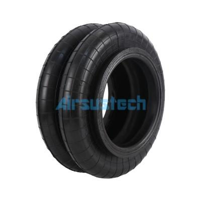 China 12×2 Double Convoluted Rubber Air Spring Dunlop SP 256NB Oneumatic Air Bellows for sale