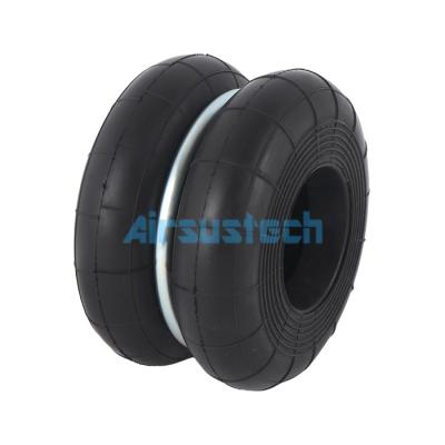 China Stroke 95MM Punch Rubber Air Spring S-120-2R Yokohama Double Convoluted Air Bag for sale