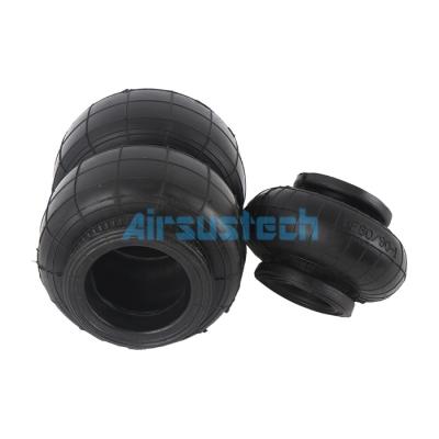 China Static Height 90MM Rubber Bellows Only AIRSUSTECH HF80/90-1 Air Spring Assembly for sale