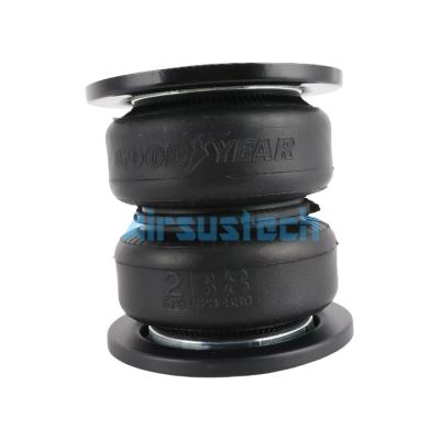 China Goodyear 2B8-550 Double Convoluted Rubber Air Spring for Anti-Vibration Table for sale